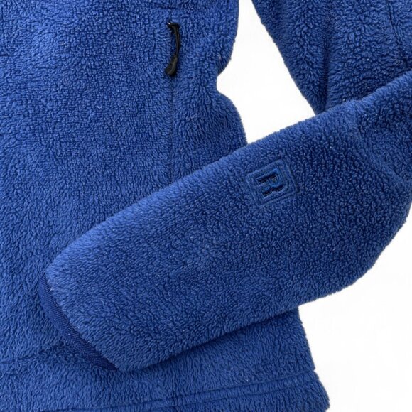 Patagonia Fleece Blue Regulator Polartec USA Made  Zip Sweater Jacket Women's XS - Picture 5 of 10
